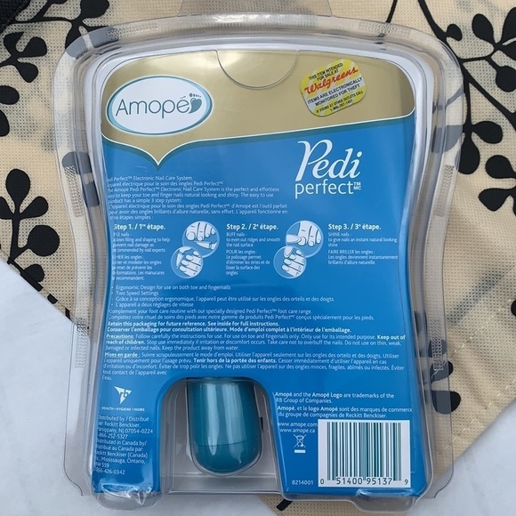 New AMOPE pedi Perfect Electronic nail care system - Picture 4 of 5